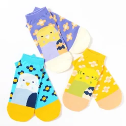 Footwear>KOTORITACHI Budgerigar Printed Socks