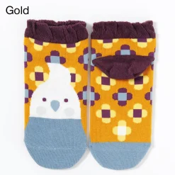 KOTORITACHI Cockatiel Printed Socks (Mosaic Pattern) Clearance