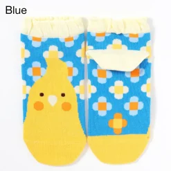 KOTORITACHI Cockatiel Printed Socks (Mosaic Pattern) Clearance