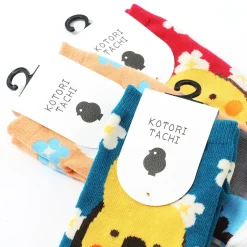 KOTORITACHI Cockatiel Printed Socks (Flower Pattern) Online