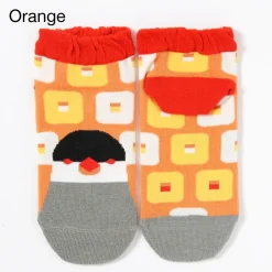 KOTORITACHI Java Sparrow Printed Socks (Square Pattern) Hot
