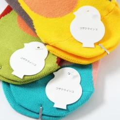 KOTORITACHI Peach-faced Lovebird Printed Socks Discount
