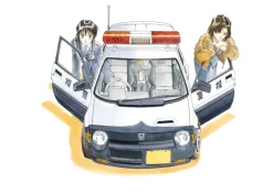 Fine Art>Kousuke Fujishima Signed Limited Edition Framed You're Under Arrest Primagraphie Art Print: Down-to-Earth Youths