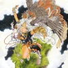Fine Art>Kousuke Fujishima Signed Limited Edition Framed Oh My Goddess! Primagraphie Art Print: Space Hunter
