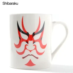Kumadori Kabuki Face Mugs New