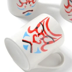 Kumadori Kabuki Face Mugs New