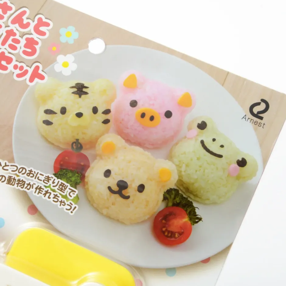 Kuma-san & Friends Onigiri Set New
