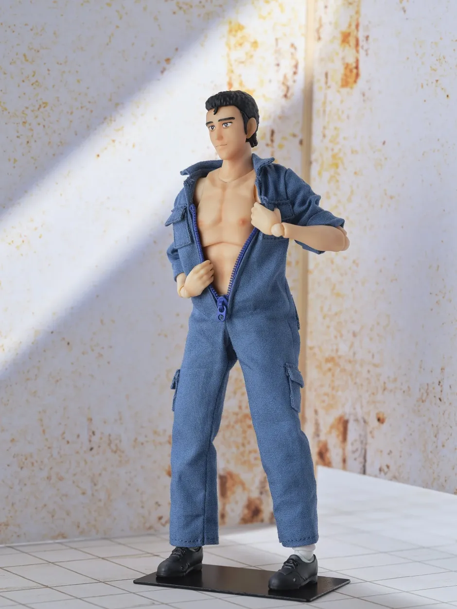 Action Figures>Kuso Miso Technique Yaranaika Abe-san: Healthy Ver.