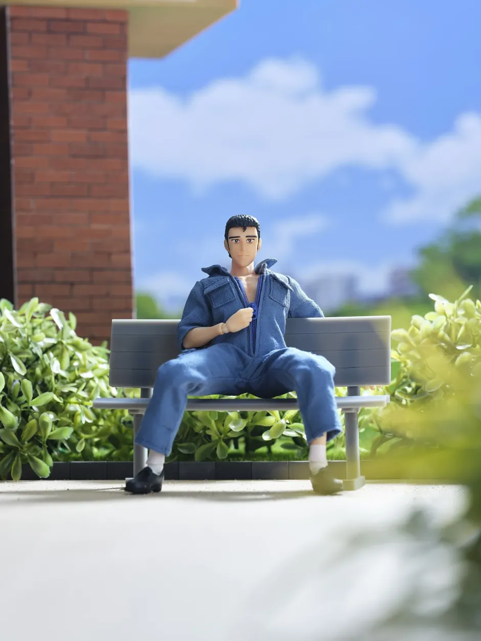 Action Figures>Kuso Miso Technique Yaranaika Abe-san: Healthy Ver.
