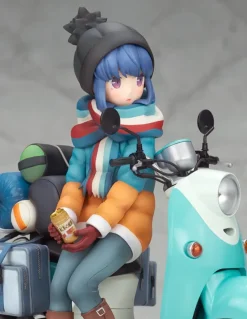 Laid-Back Camp Rin Shima w/ Scooter 1/10 Scale Figure (Re-run) Outlet