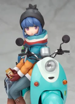 Laid-Back Camp Rin Shima w/ Scooter 1/10 Scale Figure (Re-run) Outlet