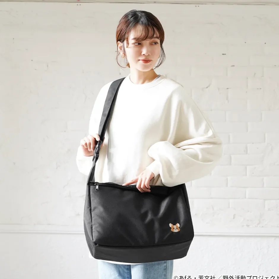 Bags & Wallets>Laid-Back Camp Season 3 Ena Walking with Chikuwa Shoulder Bag