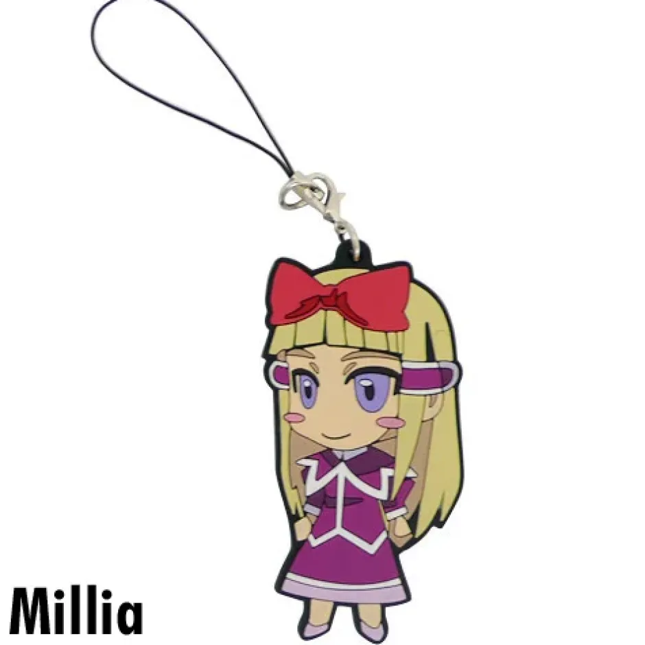 Smartphone Straps>Last Exile: Fam, the Silver Wing Rubber Character Straps