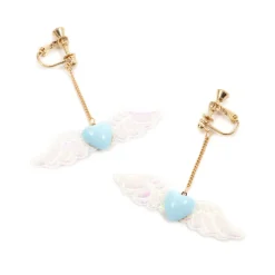Le cocone Wings x Heart Earrings Hot