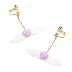 Le cocone Wings x Heart Earrings Hot