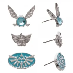 Jewelry & Hair Accessories>Legend of Zelda Earrings 3-Pack