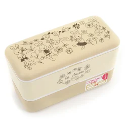 le sucre Lacquerware 2-Tier Rectangular Lunch Box Discount
