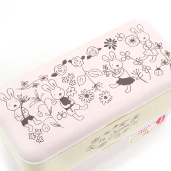 le sucre Lacquerware 2-Tier Rectangular Lunch Box Discount