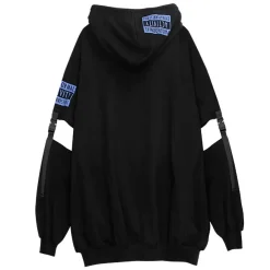 LISTEN FLAVOR Alien Separate Sleeve Belt Hoodie New