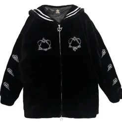 Jackets & Hoodies>LISTEN FLAVOR Angel Sailor Boa Blouson