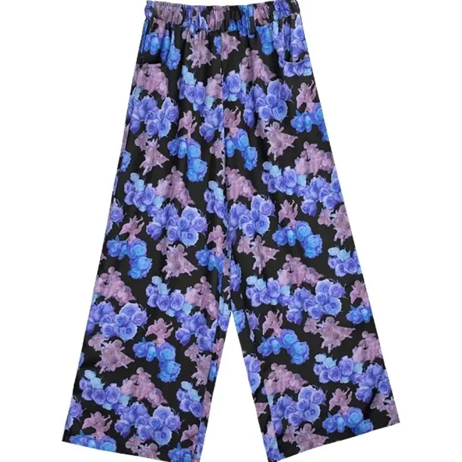LISTEN FLAVOR Angel's Rose Garden Wide Pants Online
