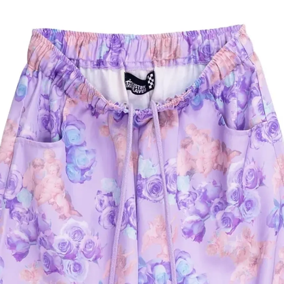 LISTEN FLAVOR Angel's Rose Garden Wide Pants Online