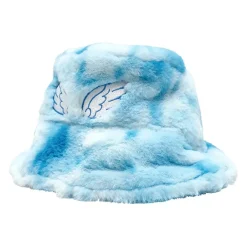LISTEN FLAVOR Angel Wings Fur Bucket Hat Hot