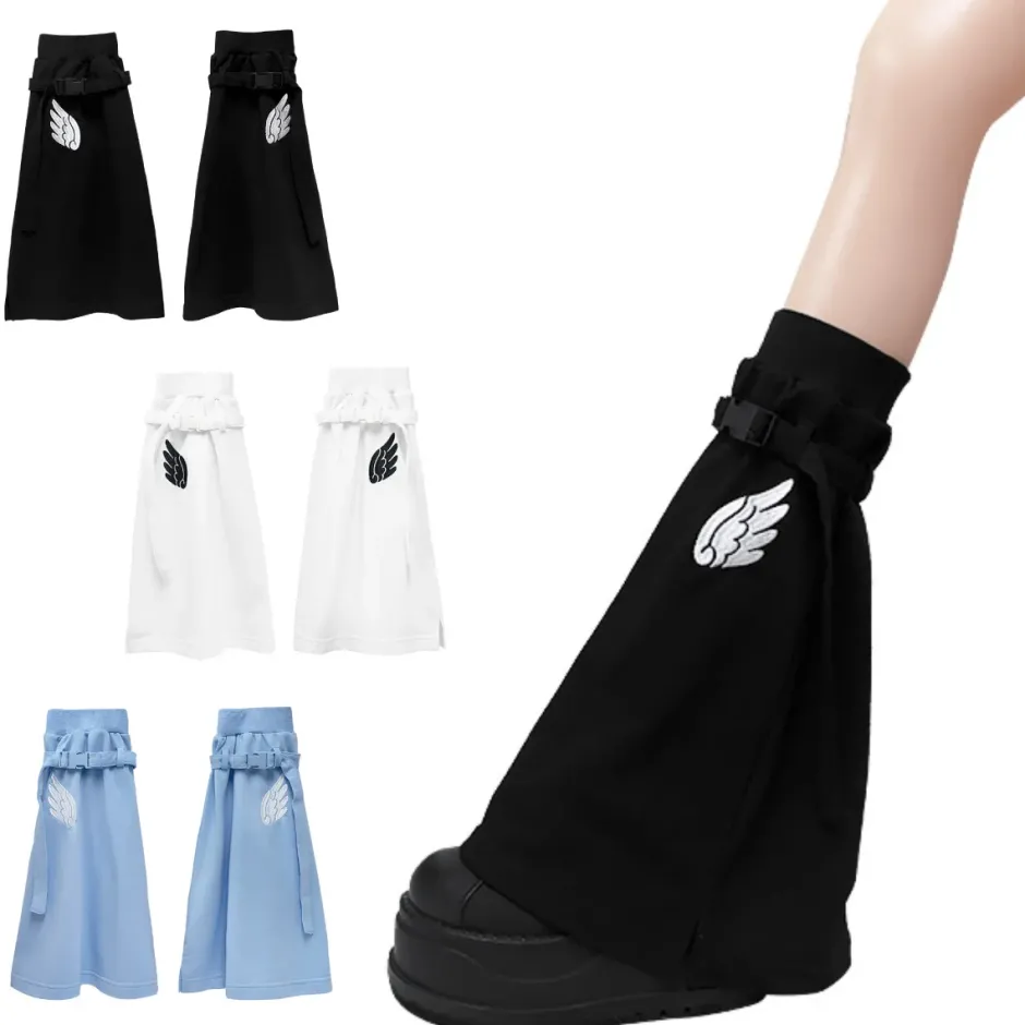LISTEN FLAVOR Angel Wings Leg Covers w/ Belt Discount