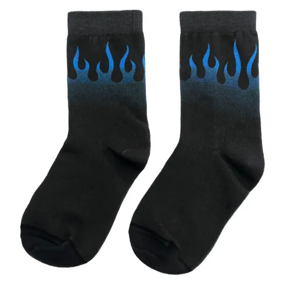 LISTEN FLAVOR 2021 Anniversary Collection Blue Fire Socks Best