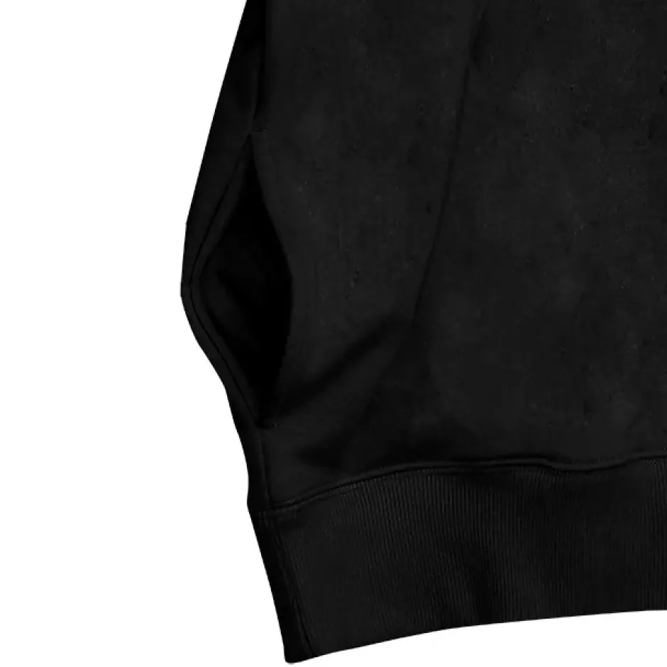 Jackets & Hoodies>LISTEN FLAVOR Bandage Bear Shoulder Zip 2-Way Hoodie