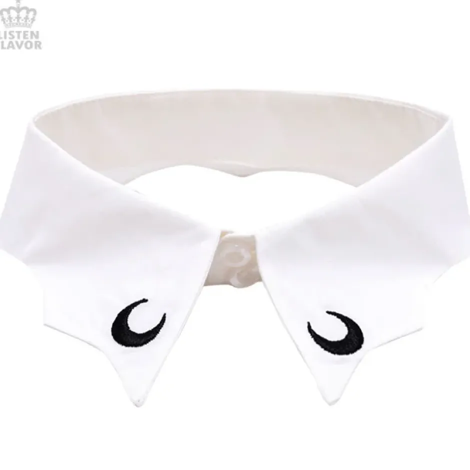 LISTEN FLAVOR Bat-Shaped Gothic Collar Hot