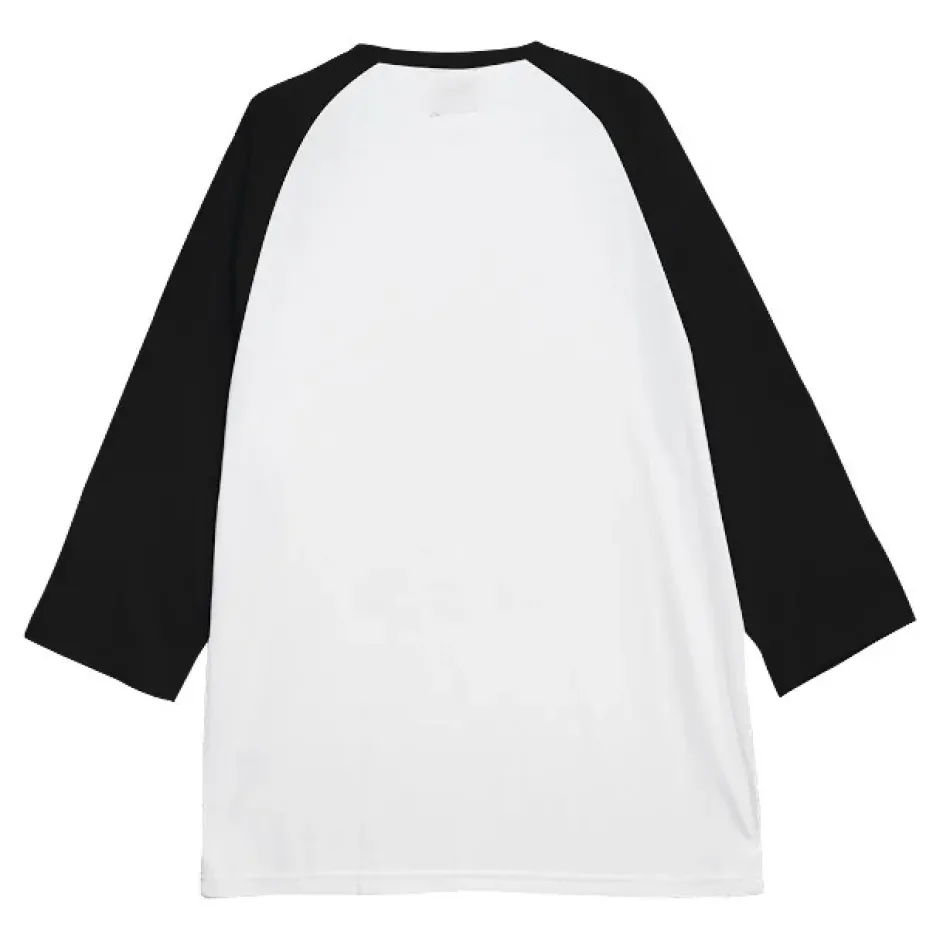 Tops>LISTEN FLAVOR 8-Bit Bear Raglan Top
