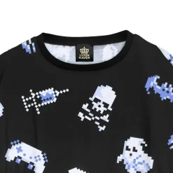 LISTEN FLAVOR 8bit Full Graphic Big T-Shirt Clearance