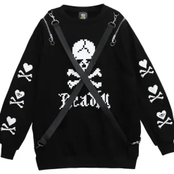 Jackets & Hoodies>LISTEN FLAVOR 8-Bit Harness Pullover
