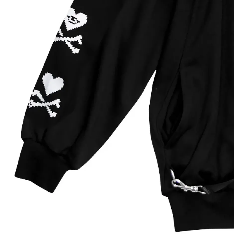 Jackets & Hoodies>LISTEN FLAVOR 8-Bit Harness Pullover
