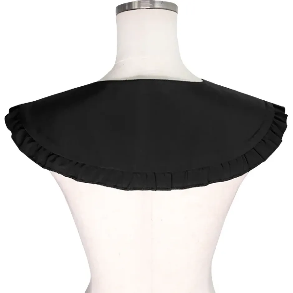 Other Accessories>LISTEN FLAVOR Bitter Sweet Ribbon Frill Collar
