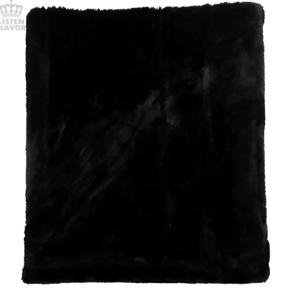 Other Accessories>LISTEN FLAVOR Black Cross Harness Fur Snood