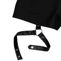 LISTEN FLAVOR Black Shorts w/ Harness Garter Belt Outlet