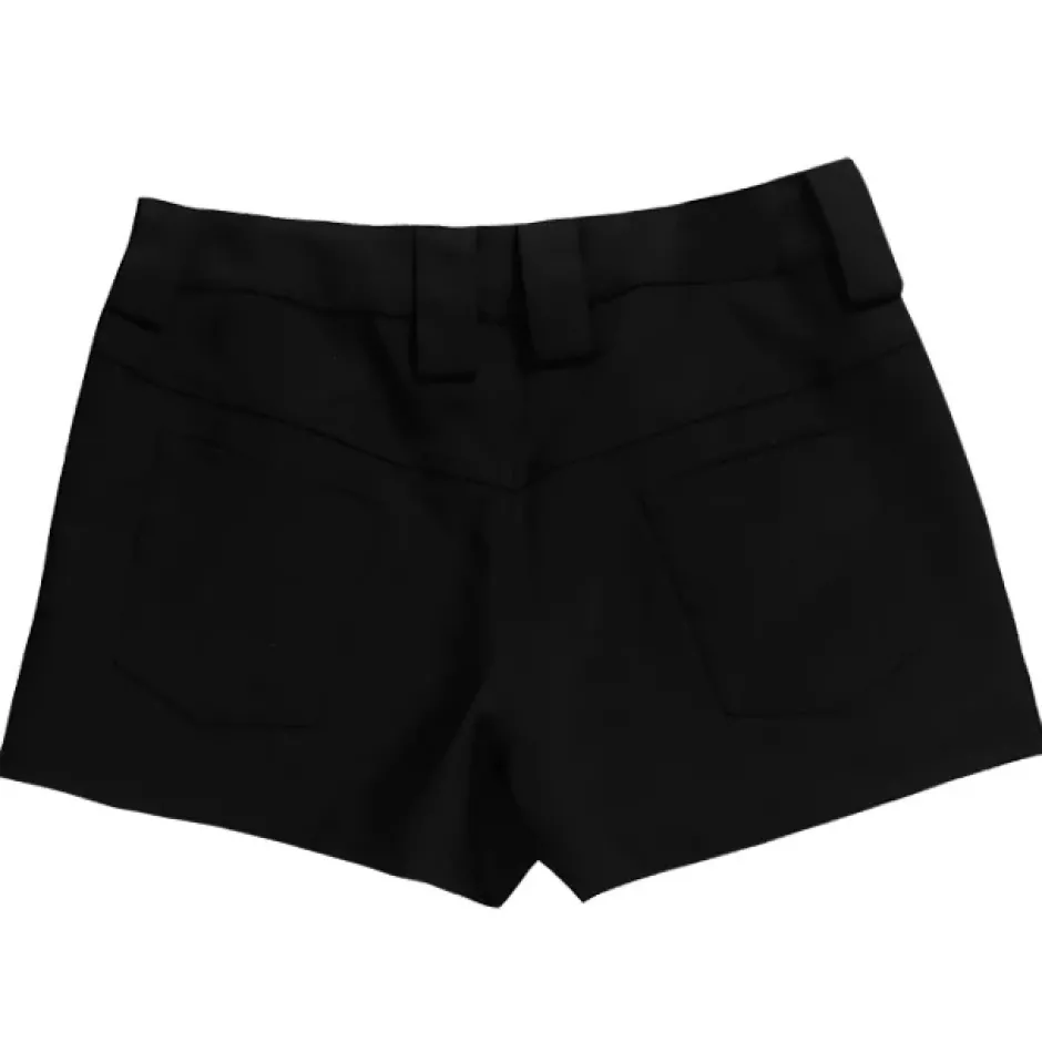 LISTEN FLAVOR Black Shorts w/ Harness Garter Belt Outlet