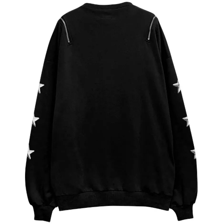 Jackets & Hoodies>LISTEN FLAVOR Blue Moon Harness Pullover