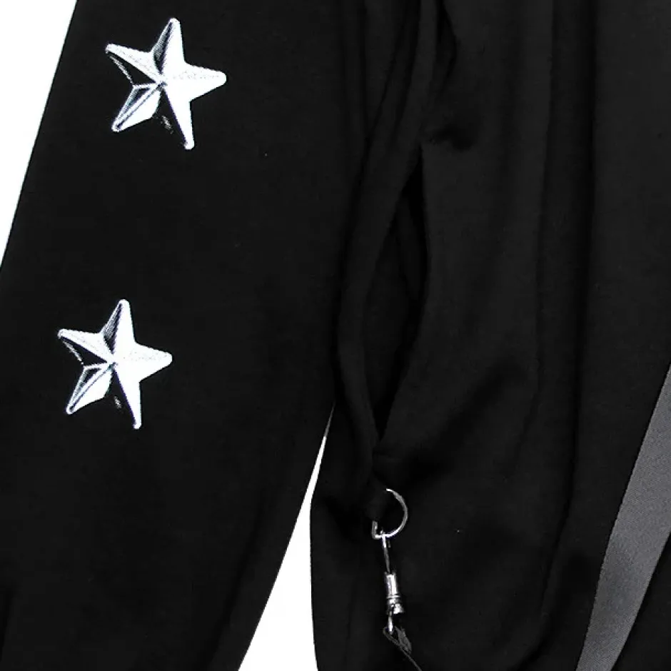 Jackets & Hoodies>LISTEN FLAVOR Blue Moon Harness Pullover