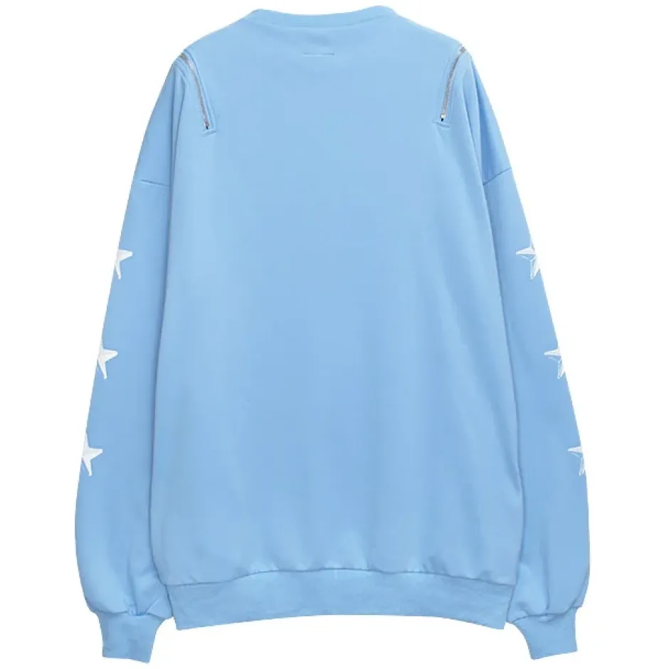 Jackets & Hoodies>LISTEN FLAVOR Blue Moon Harness Pullover