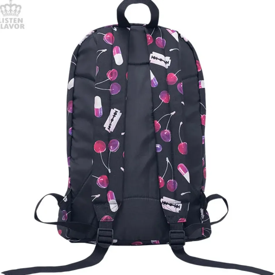 Bags & Wallets>LISTEN FLAVOR Cherry Backpack