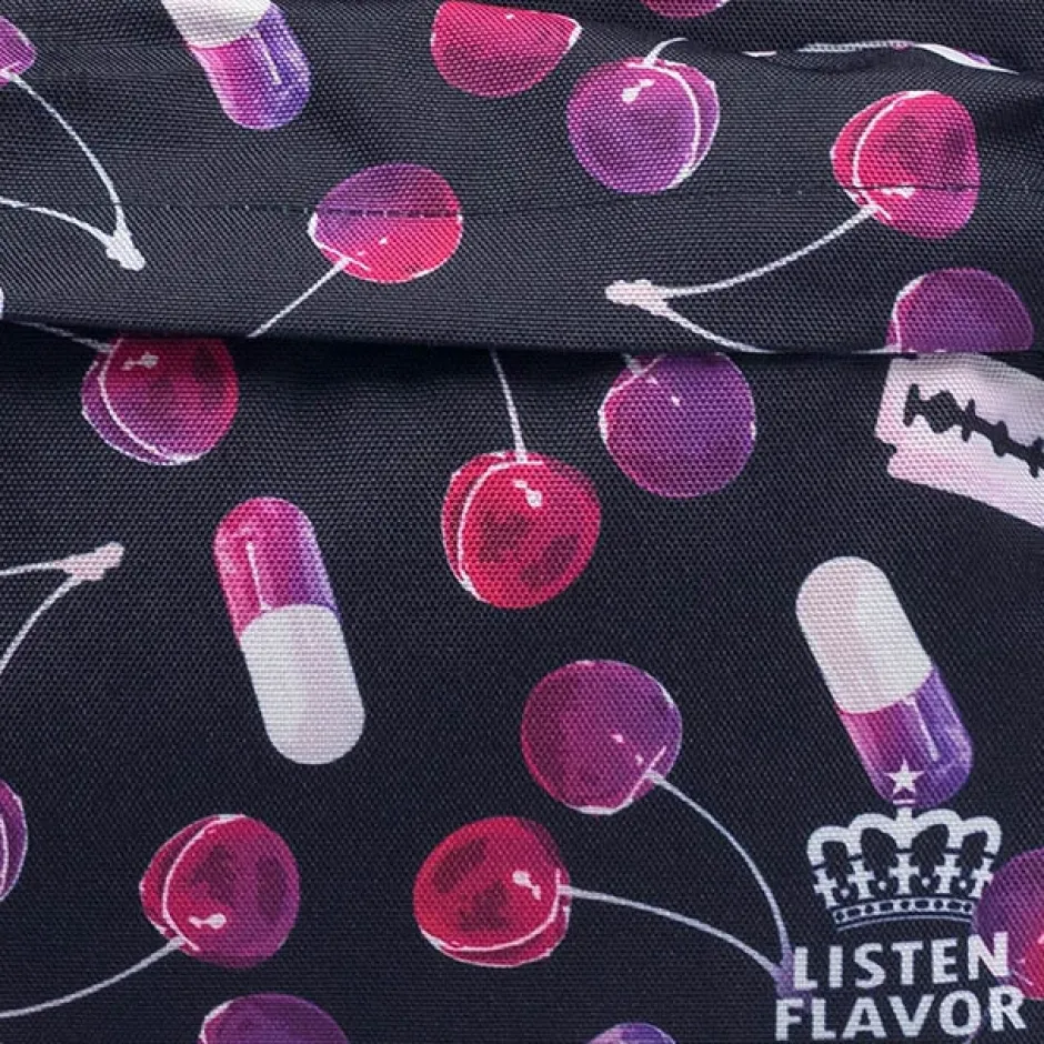 Bags & Wallets>LISTEN FLAVOR Cherry Backpack