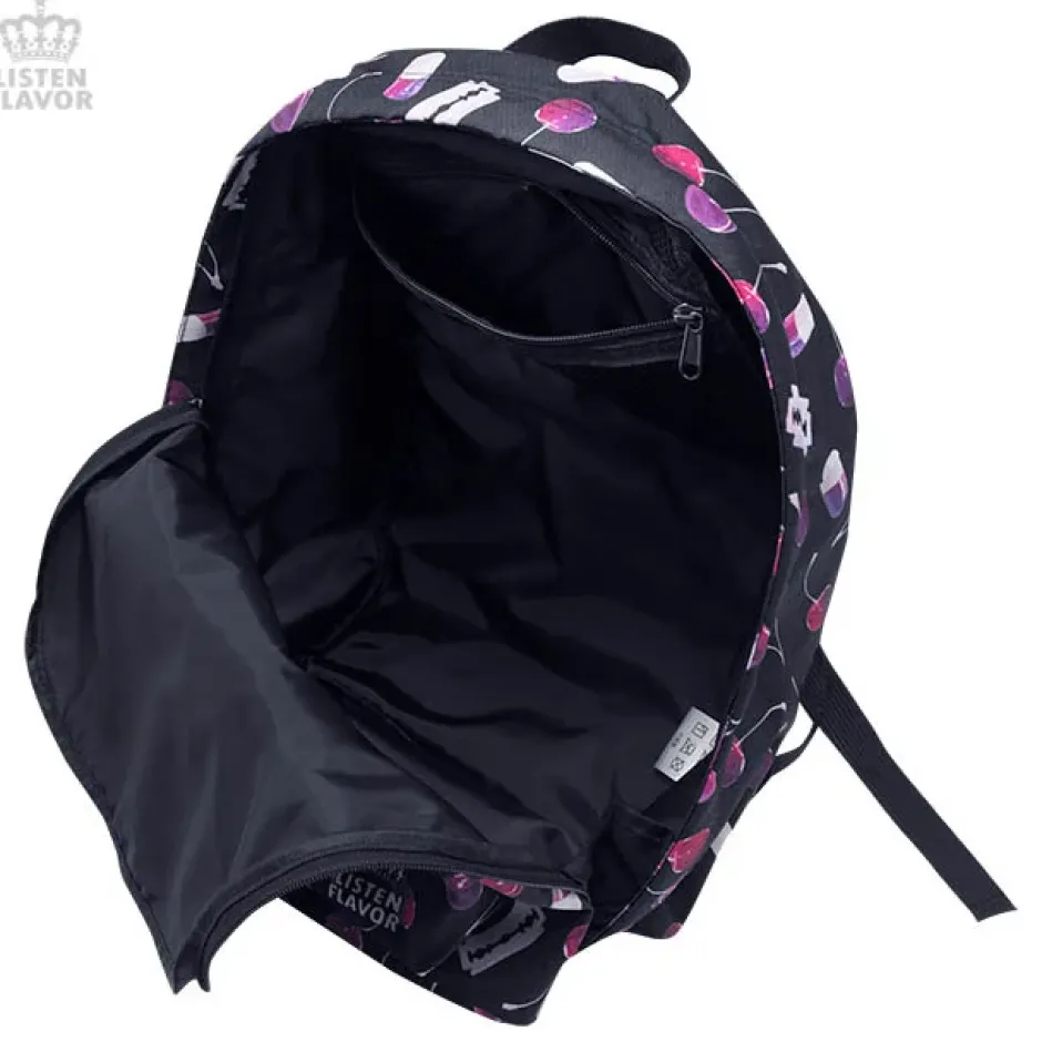 Bags & Wallets>LISTEN FLAVOR Cherry Backpack