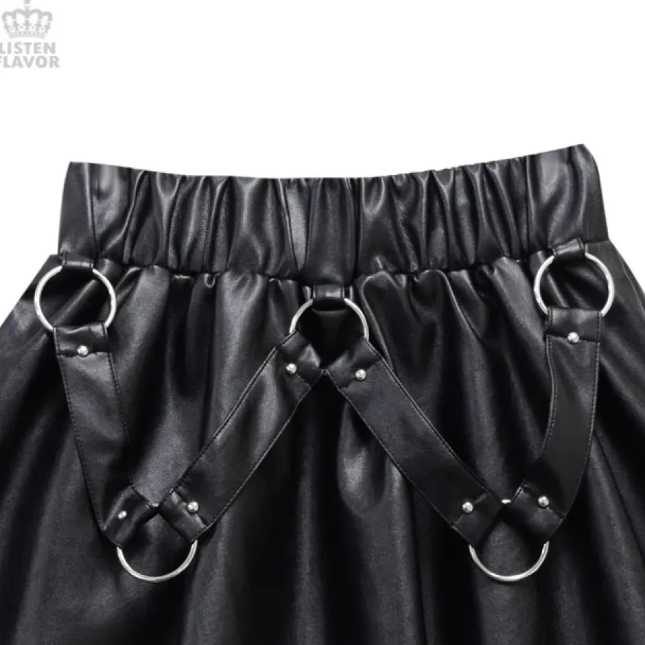 LISTEN FLAVOR Circular Harness Skirt Sale