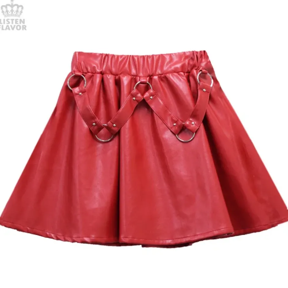 LISTEN FLAVOR Circular Harness Skirt Sale