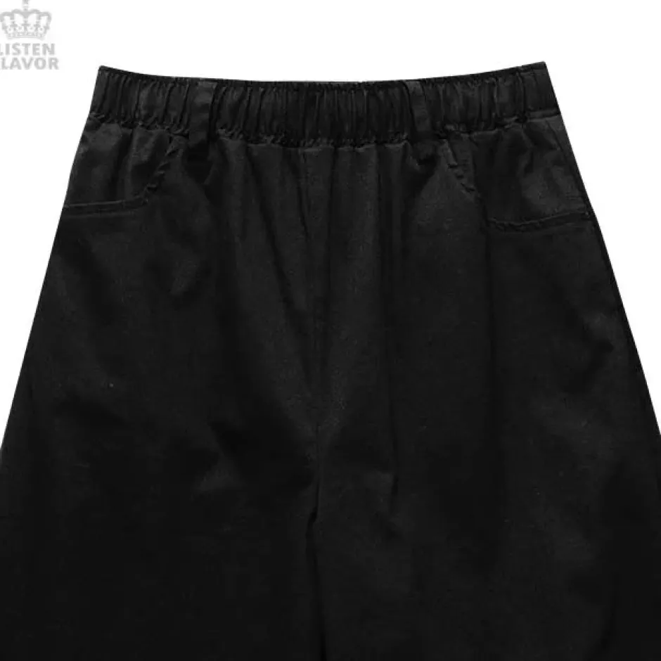 LISTEN FLAVOR Cross Wide Pants Online