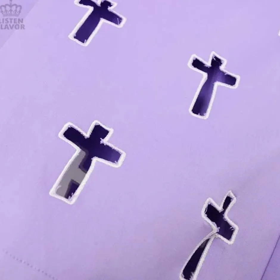 LISTEN FLAVOR Cross Wide Pants Online