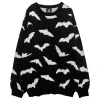 LISTEN FLAVOR Dark Night Bat Knit Best